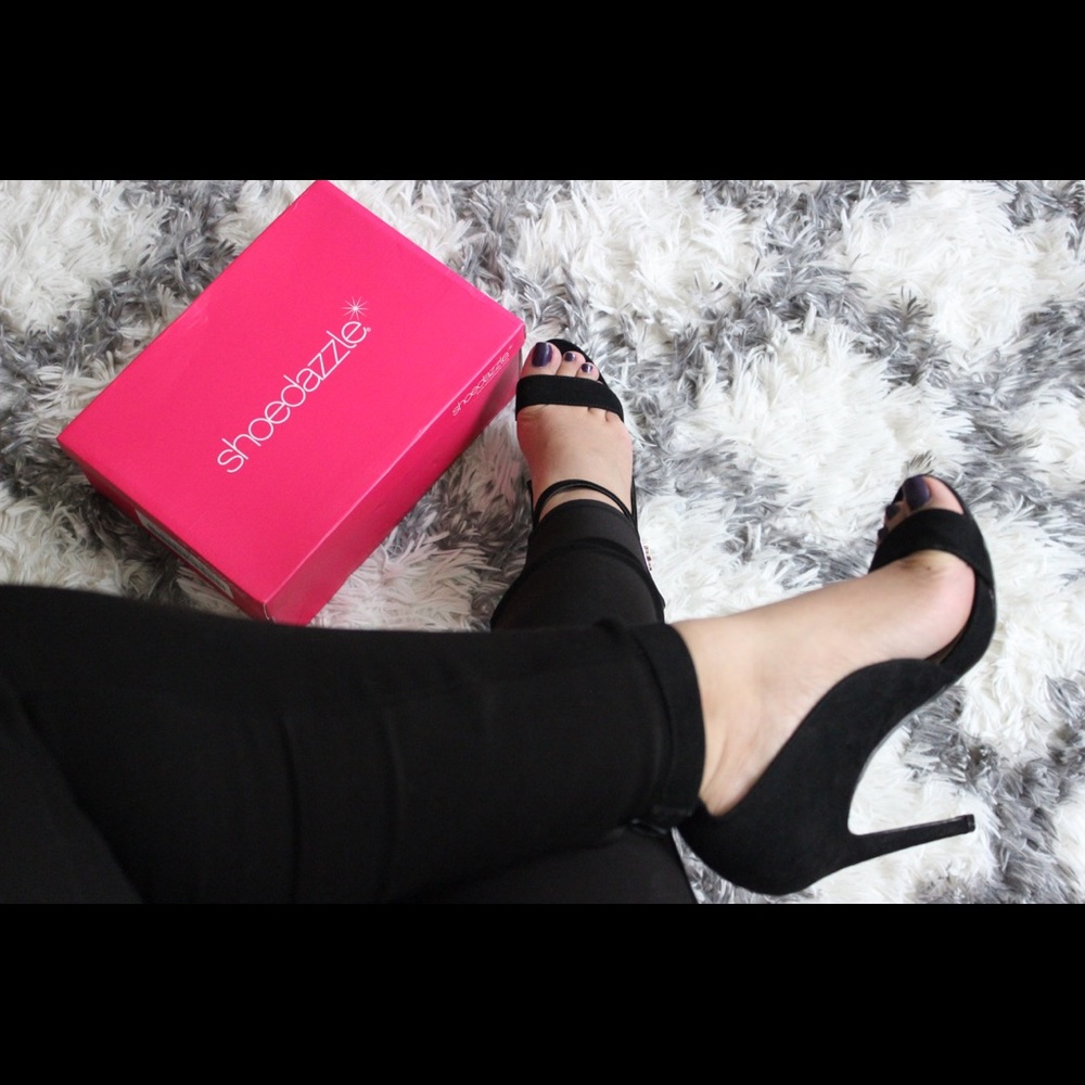 Black Shoedazzel Heels